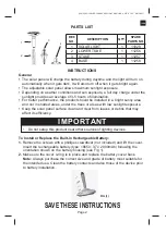 Предварительный просмотр 2 страницы Intex SL1006 Owner'S Manual