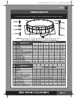 Preview for 17 page of Intex Ultra Frame Owner'S Manual