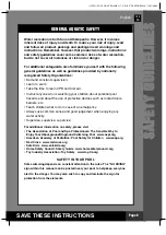 Предварительный просмотр 8 страницы Intex WL3110 Owner'S Manual