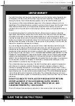 Предварительный просмотр 9 страницы Intex WL3110 Owner'S Manual