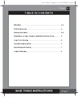 Preview for 2 page of Intex WL3220 Owner'S Manual