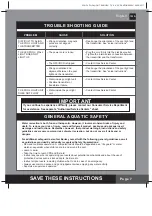 Preview for 7 page of Intex WL3220 Owner'S Manual