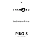 Preview for 26 page of INTEZZE PIKO 3 User Manual