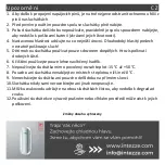 Предварительный просмотр 12 страницы INTEZZE TRIQ Simple Operating Instructions