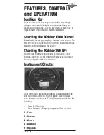 Preview for 16 page of Intimidator 1000cc Kohler Diesel Owner'S Manual