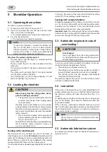 Preview for 22 page of Intimus 16.86 SmartShred Operating Instructions Manual