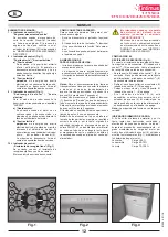 Предварительный просмотр 12 страницы Intimus 175 CC3 Operating Manual