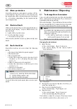 Предварительный просмотр 17 страницы Intimus 175 hybrid Operating Instructions Manual