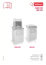 Intimus 200 CP5 Operating Instructions Manual preview