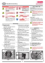 Preview for 2 page of Intimus 26CC3 Operating Instructions Manual