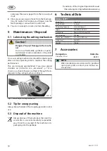 Preview for 10 page of Intimus 34 CP7 Operating Instructions Manual