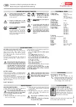 Предварительный просмотр 5 страницы Intimus 347-4IS Operating Instructions Manual