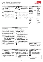 Предварительный просмотр 21 страницы Intimus 347-4IS Operating Instructions Manual