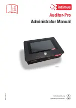 Предварительный просмотр 1 страницы Intimus Auditor Pro Administrator'S Manual