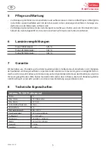 Preview for 5 page of Intimus INT-LA-PL320PRO Operating Instructions Manual