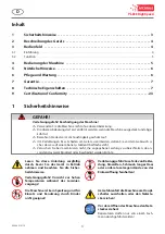 Preview for 3 page of Intimus PL-340 High Speed Operating Instructions Manual