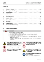 Preview for 8 page of Intimus PL-340 High Speed Operating Instructions Manual