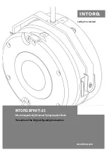 INTORQ BFK471-25 Translation Of The Original Operating Instructions предпросмотр