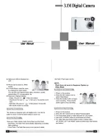 Intova 3.1M Digital Camera User Manual preview