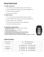 Preview for 17 page of Intova NOVA HD User Manual