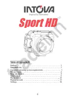 Intova Sport HD Manual preview