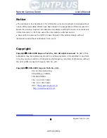 Preview for 8 page of Intplus FlexWATCH 1110 User Manual