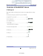 Preview for 10 page of Intplus FlexWATCH 1110 User Manual