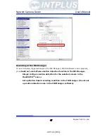 Preview for 47 page of Intplus FlexWATCH 1110 User Manual