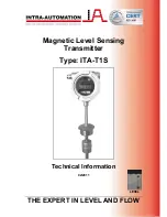 Intra Automation ITA-T1S Technical Information preview