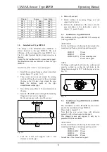 Предварительный просмотр 8 страницы Intra Automation ITABAR-Flow-Sensor IBFD Operating Manual