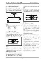 Preview for 6 page of Intra Automation Itabar IBF Operating Manual