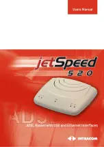 Предварительный просмотр 1 страницы Intracom jetSpeed 520 User Manual