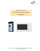 Intrasonic Technology Color Video Door Phone/ Intercom User Manual preview