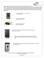 Preview for 10 page of Intrasonic Technology V304 Installation Manual