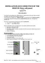 Preview for 1 page of Intratone EEN-PIVIV3 Installation And Connection