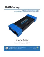 Предварительный просмотр 1 страницы Intrepid Control Systems RAD-Galaxy User Manual