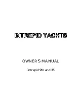 Preview for 1 page of intrepid 35 Owner'S Manual