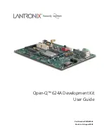 Preview for 1 page of Intrinsyc LANTRONIX Open-Q 624A User Manual