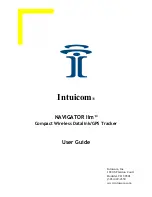 Preview for 1 page of Intuicom NAVIGATOR IIm User Manual