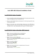 Preview for 1 page of inuvi GPS-306 Quick Installation Manual