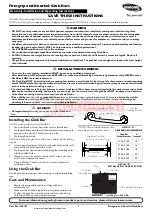 Предварительный просмотр 1 страницы Invacare 312-3 Assembly, Installation And Operating Instructions