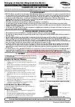 Предварительный просмотр 3 страницы Invacare 312-3 Assembly, Installation And Operating Instructions