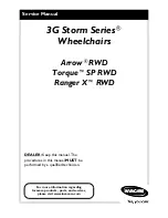 Invacare 3G Storm Series Service Manual preview