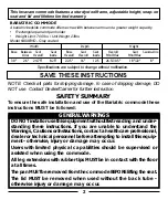 Preview for 2 page of Invacare 6499BHD Manual