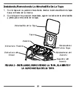 Предварительный просмотр 21 страницы Invacare 6499BHD Manual