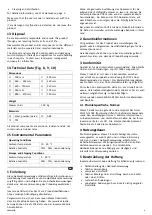 Preview for 5 page of Invacare Alize H2480/1 User Manual