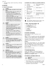 Preview for 22 page of Invacare Alize H2480/1 User Manual