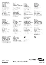 Preview for 36 page of Invacare Aquatec 90000 User Manual