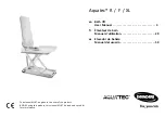 Preview for 1 page of Invacare Aquatec F User Manual