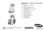 Invacare Aquatec Ocean User Manual предпросмотр